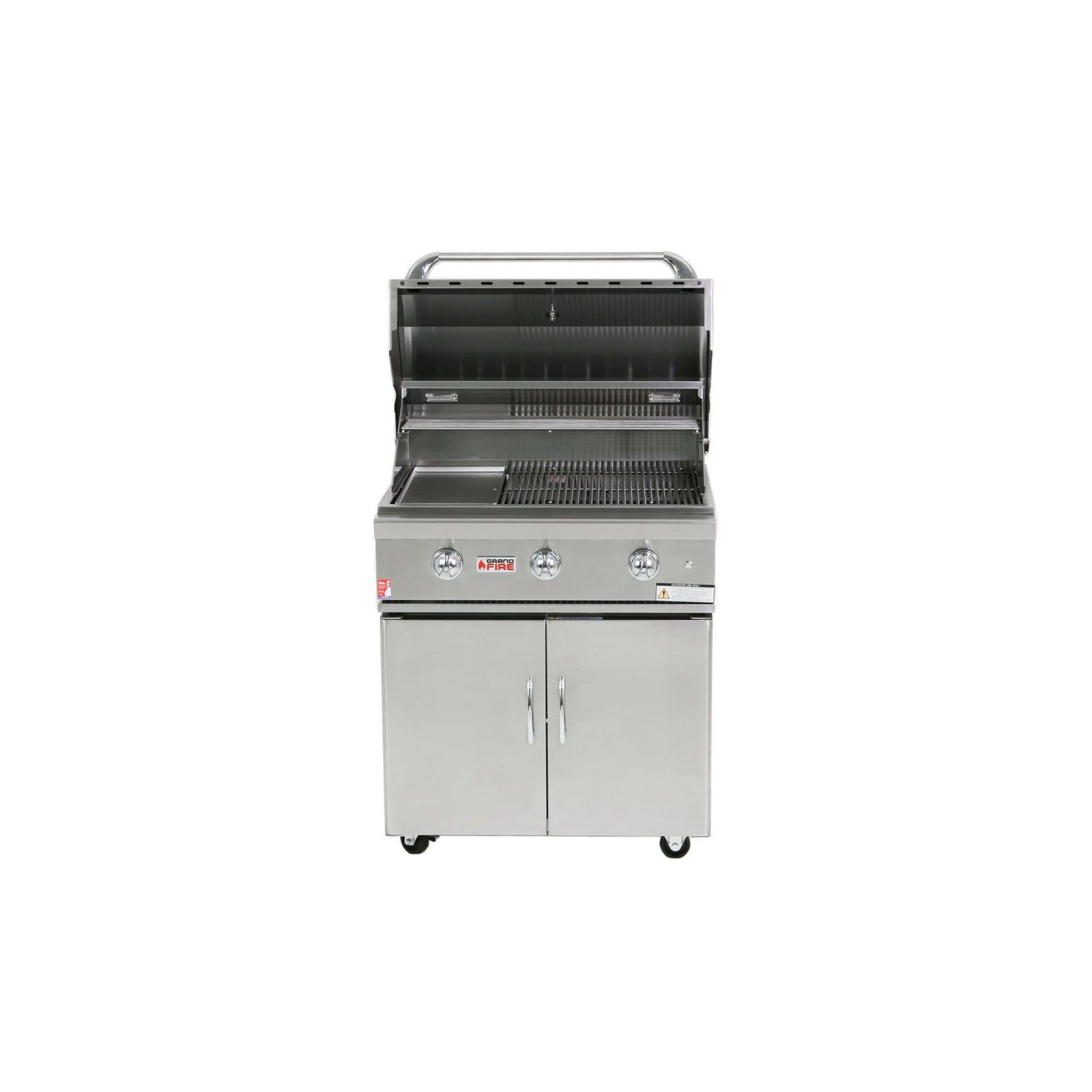 Grandfire Silverline - 32″ Gas BBQ gallery detail image
