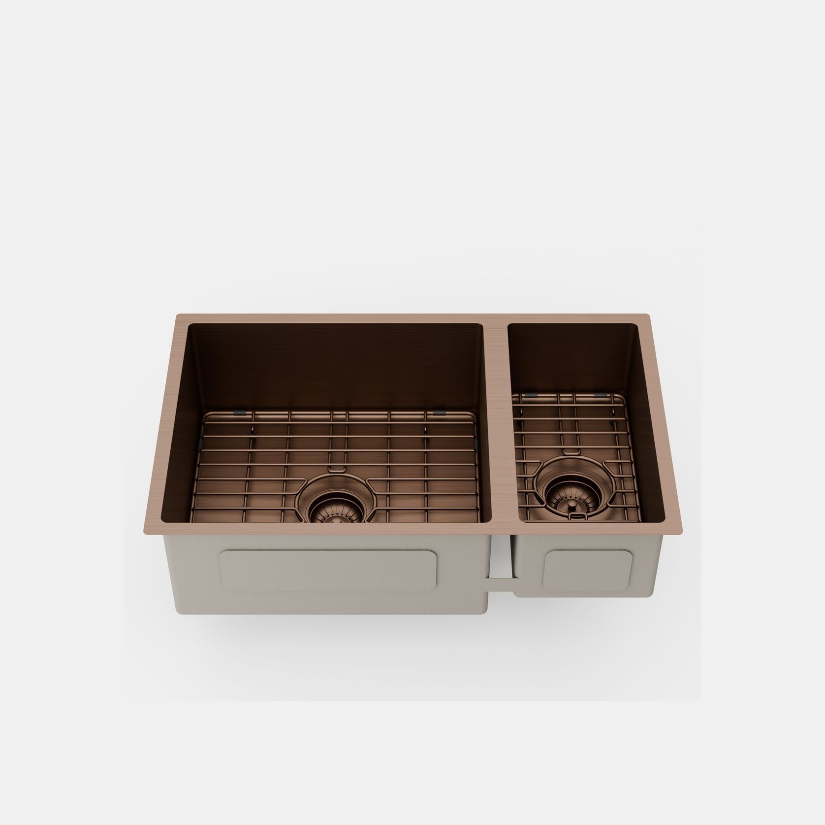 Aspen 650 (450+200) Double Bowl Sink gallery detail image