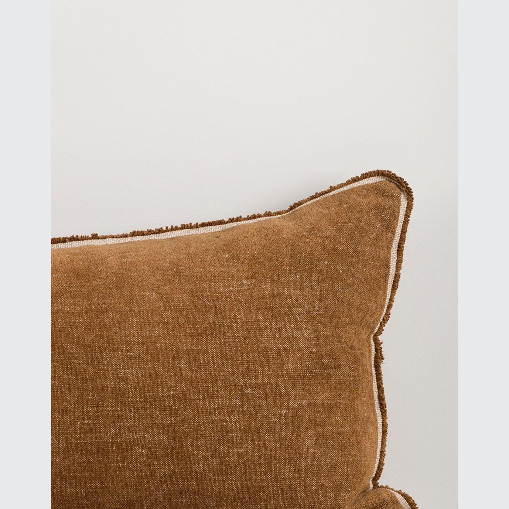 Baya Sutton Long Lumbar Cushion - Praline gallery detail image
