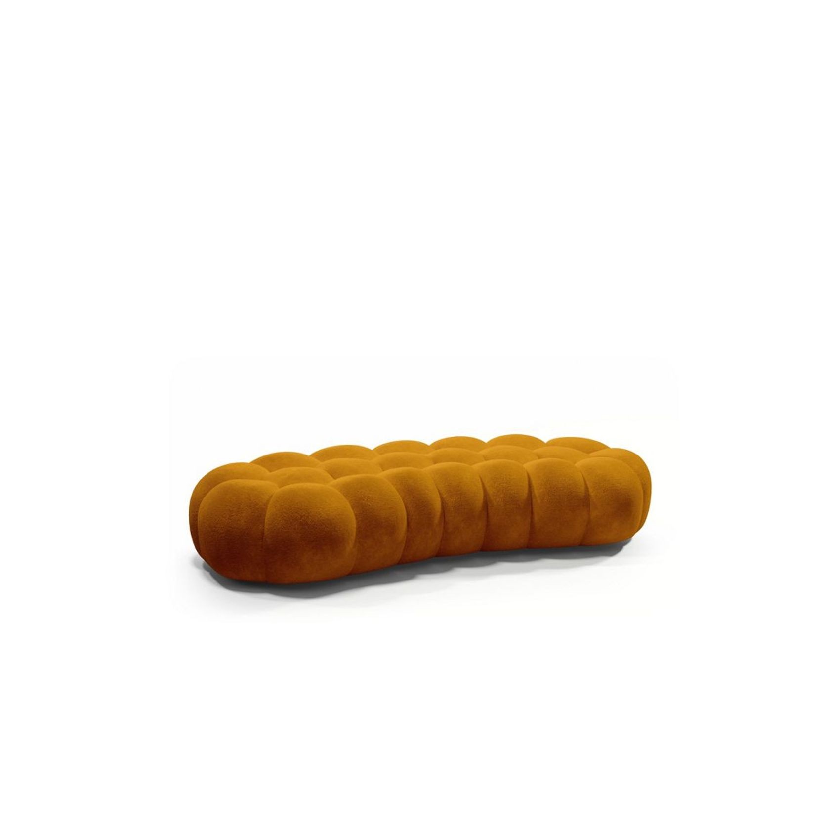 Bubble Curved Large Ottoman gallery detail image