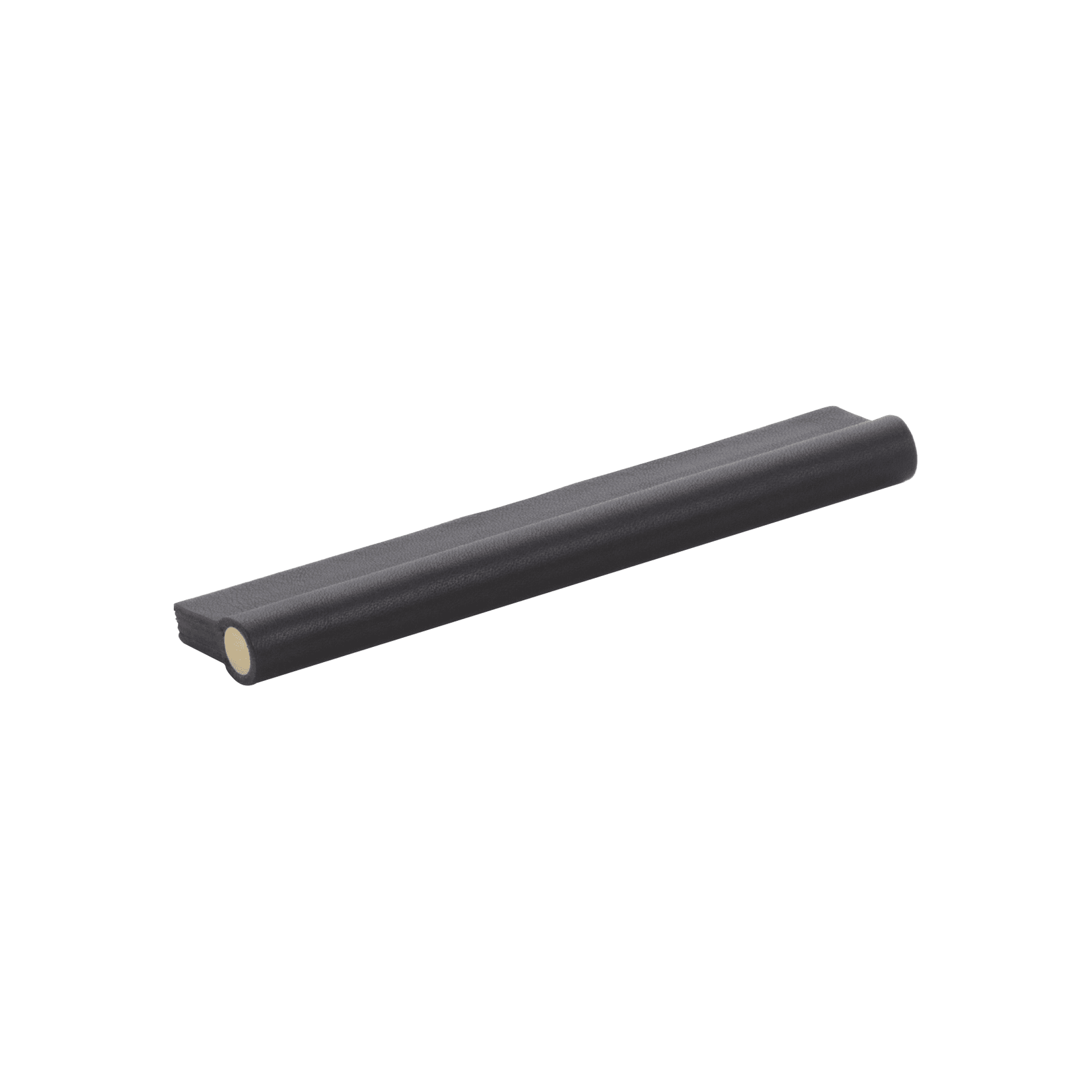 Premium Como Leather Pull - Black gallery detail image