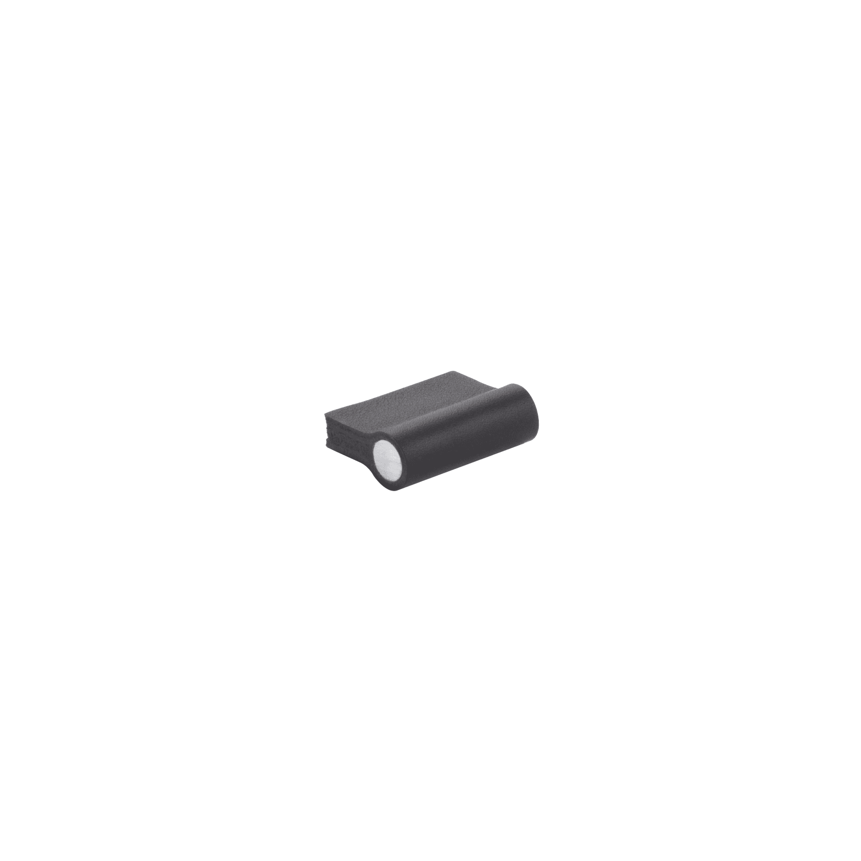 Premium Como Leather Pull - Black gallery detail image