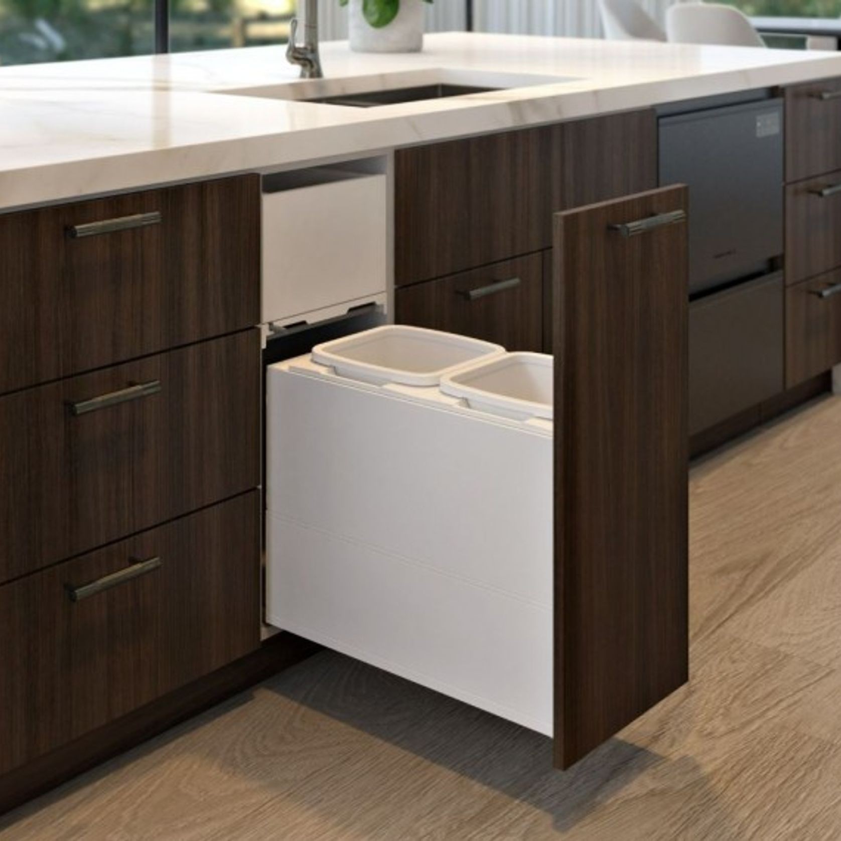 Concelo entro 2x16L for Blum LEGRABOX 350mm Silk White gallery detail image