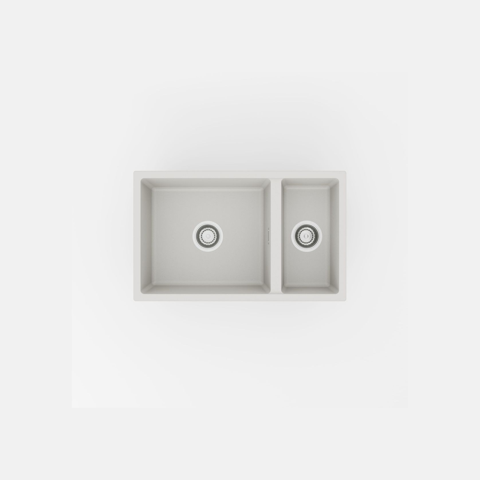 Aura 650 (450+200) Double Bowl Granite Sink gallery detail image