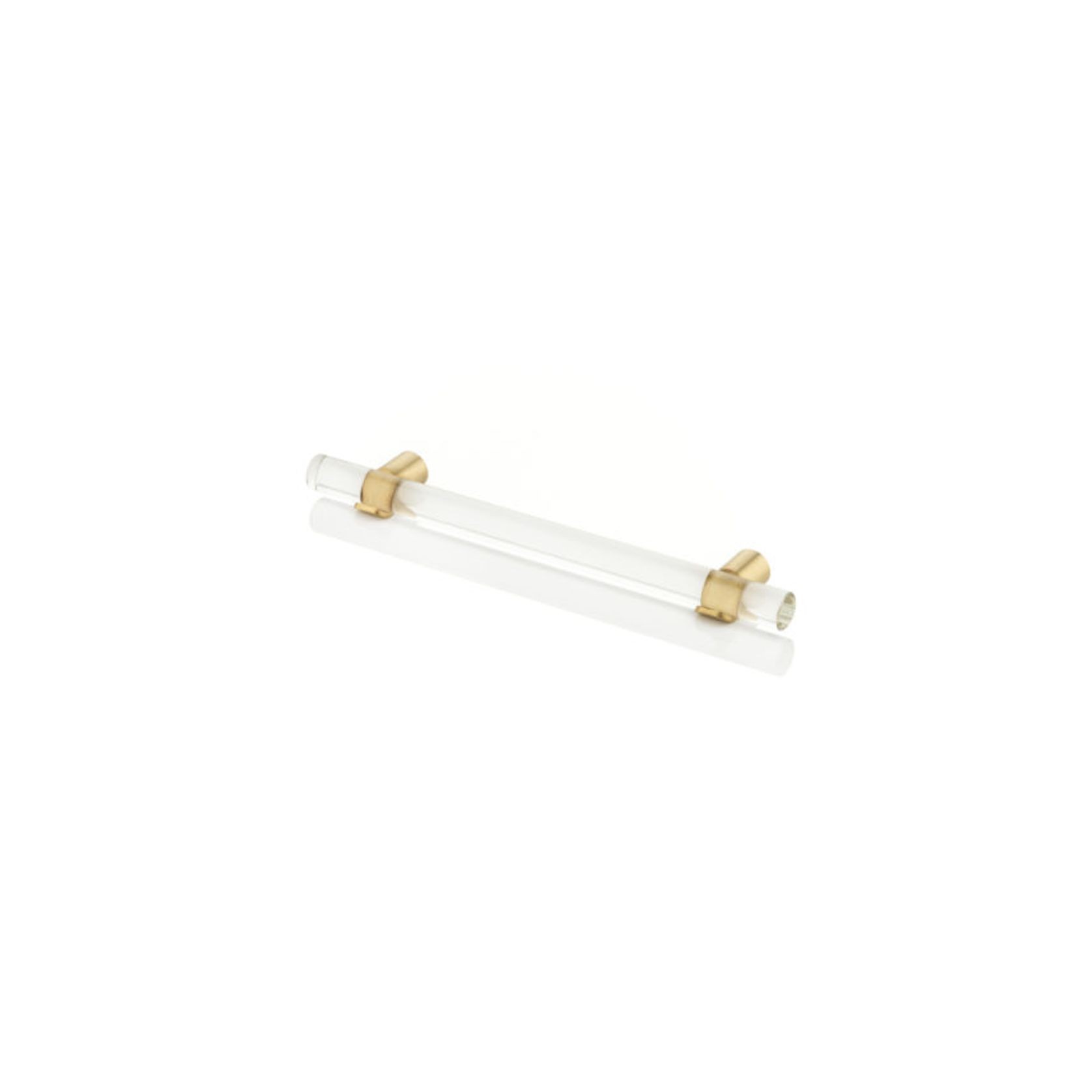 Joseph Giles - Snug Glass Cabinet Handle With Solid Brass Stems gallery detail image