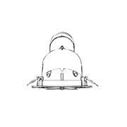 Recessed Round Shop Downlight gallery detail image
