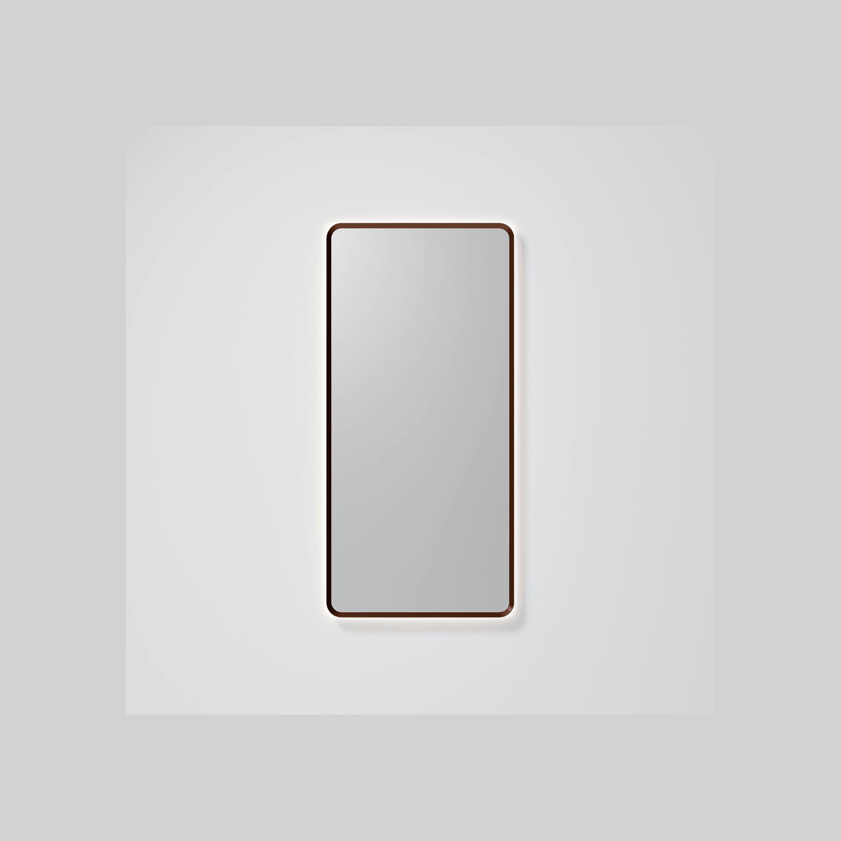Aura Rectangle 500x1050 LED Mirror gallery detail image