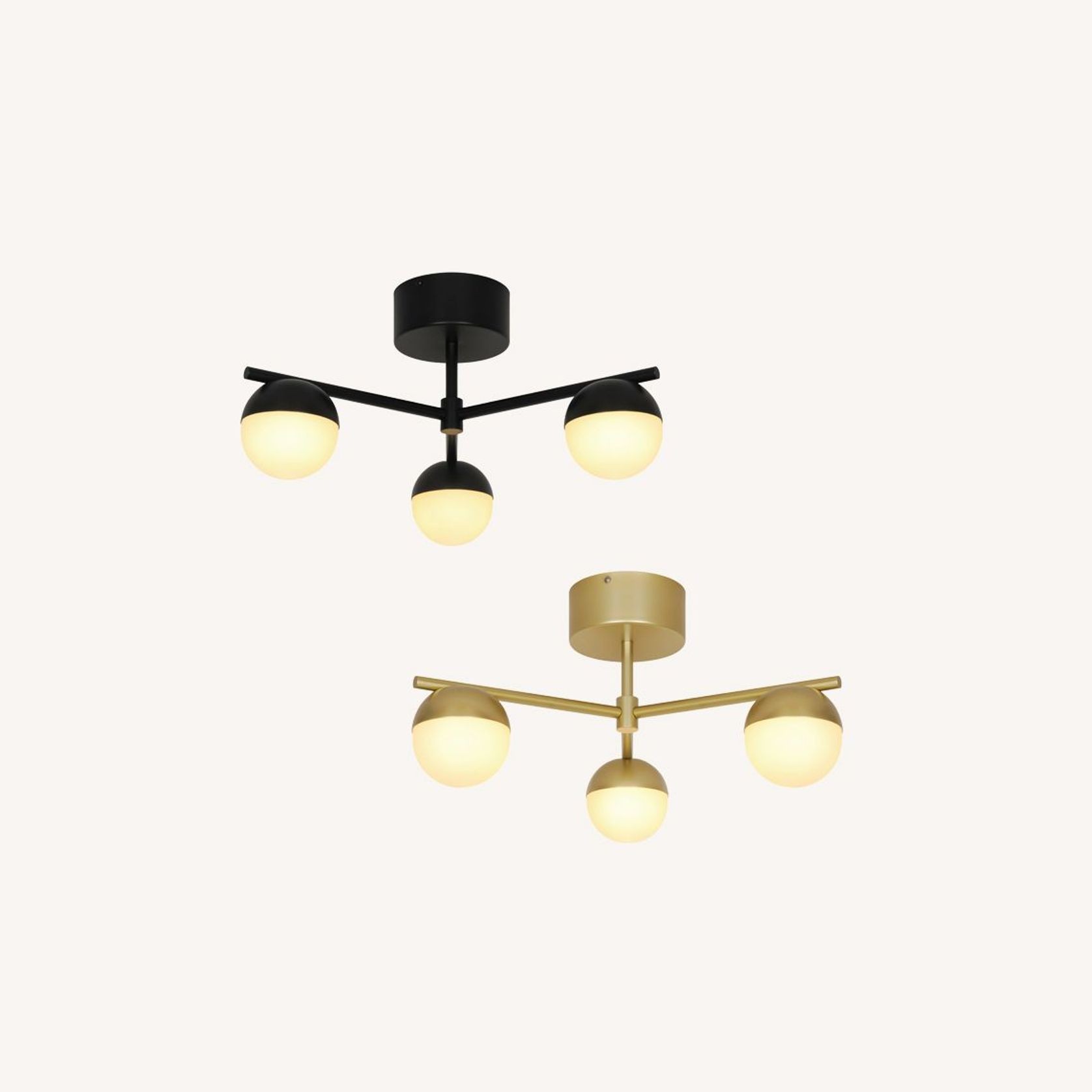 Contina Ceiling 3-Light gallery detail image