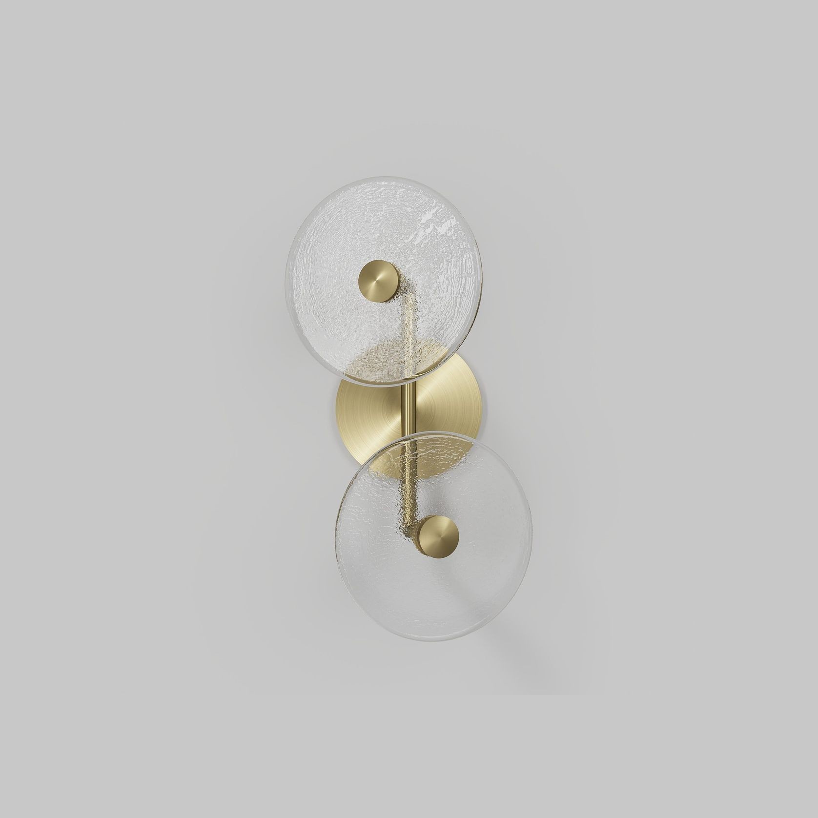Coral Duo Rod Wall Light - (Off-Centered) gallery detail image