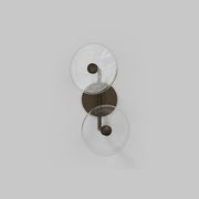 Coral Duo Rod Wall Light - (Off-Centered) gallery detail image