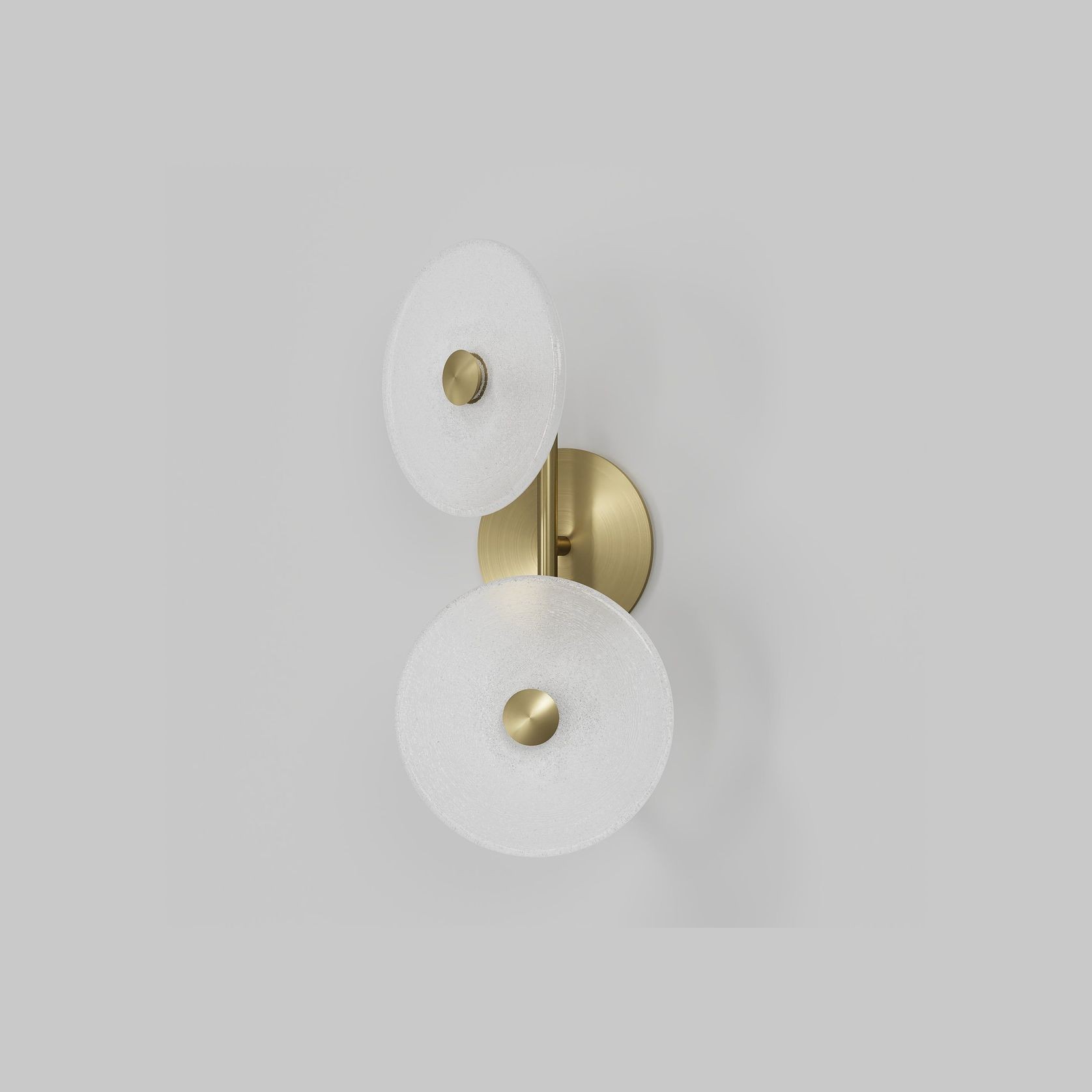 Coral Duo Rod Wall Light - (Off-Centered) gallery detail image