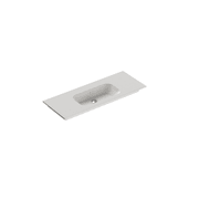 Casello 1200 Centre Basin Vanity Top Matt White gallery detail image