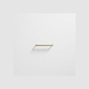 Arc Horizontal Heated Towel Rail 482mm gallery detail image