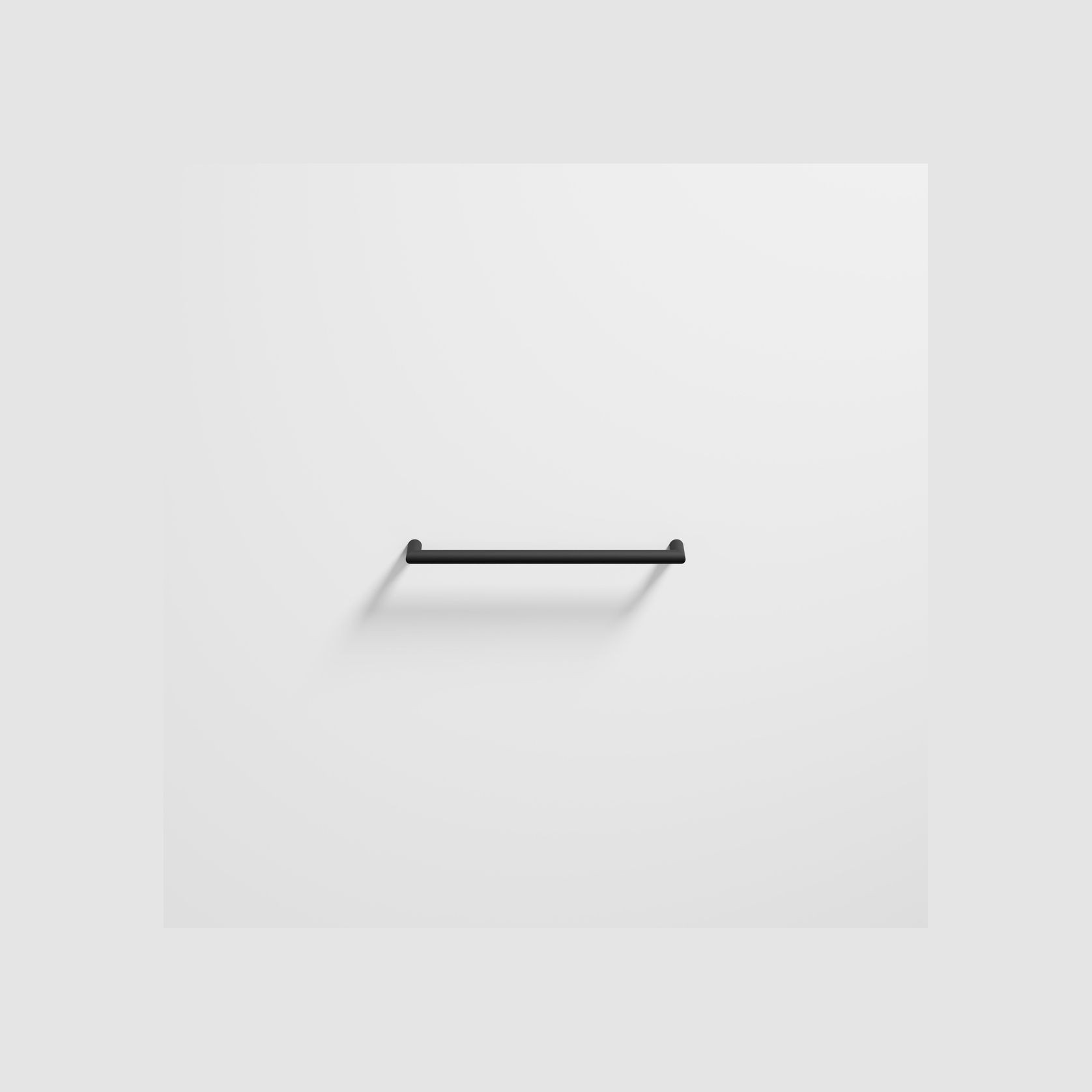 Arc Horizontal Heated Towel Rail 632mm gallery detail image