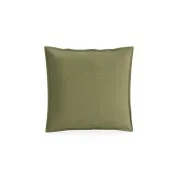 Hem Cushion 55cm x 55cm - Fossil Eucalyptus gallery detail image