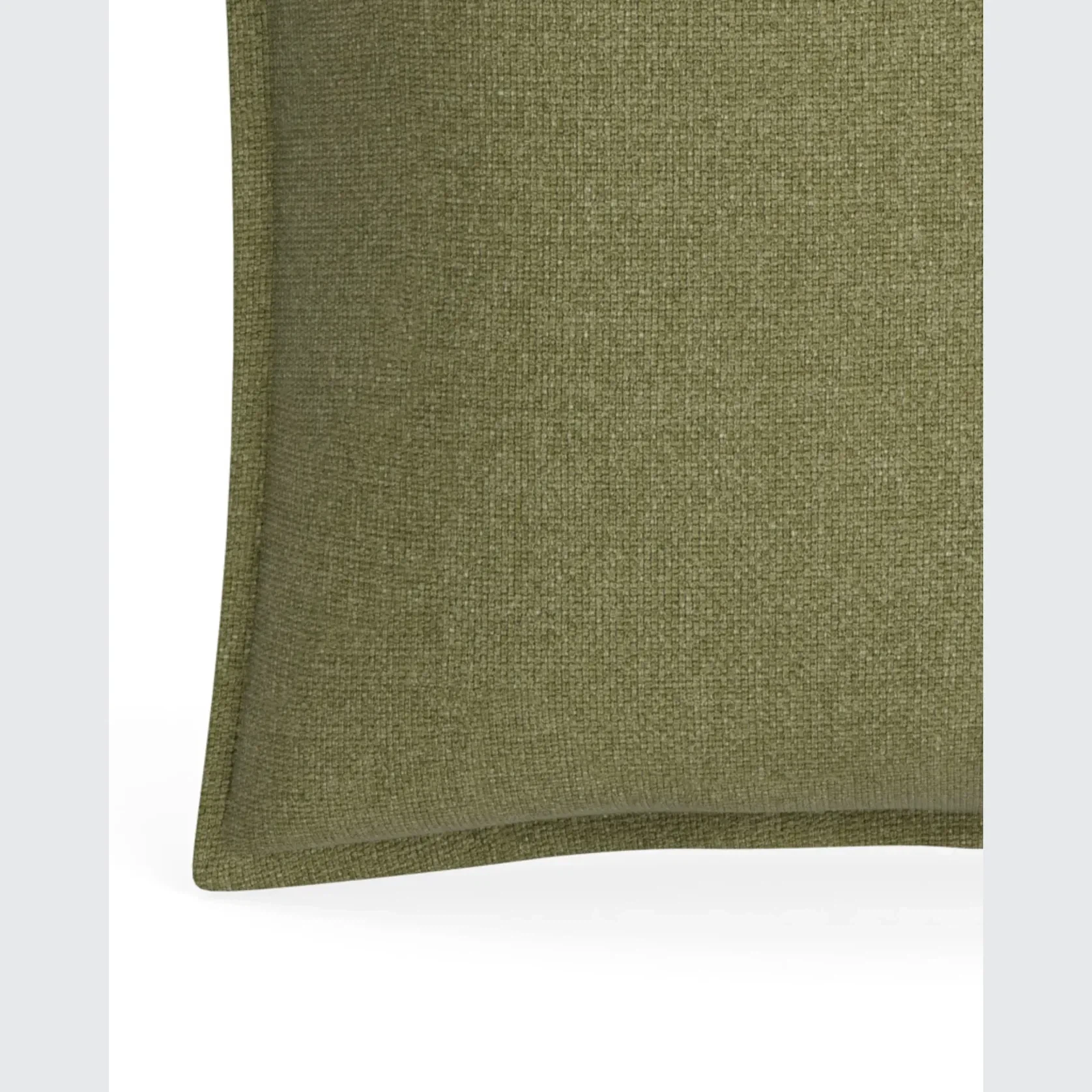 Hem Cushion 55cm x 55cm - Fossil Eucalyptus gallery detail image