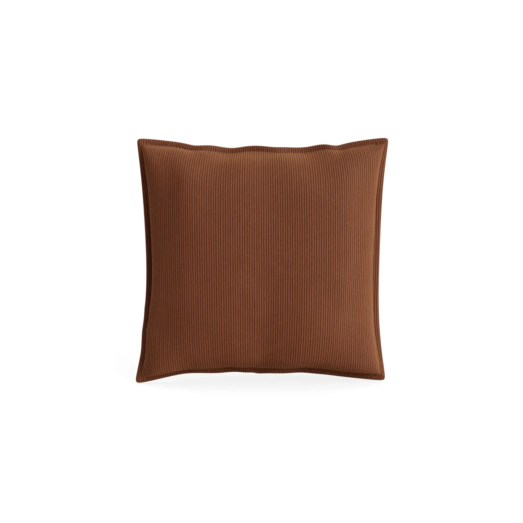 Hem Cushion 55cm x 55cm - Corduroy Cocoa gallery detail image