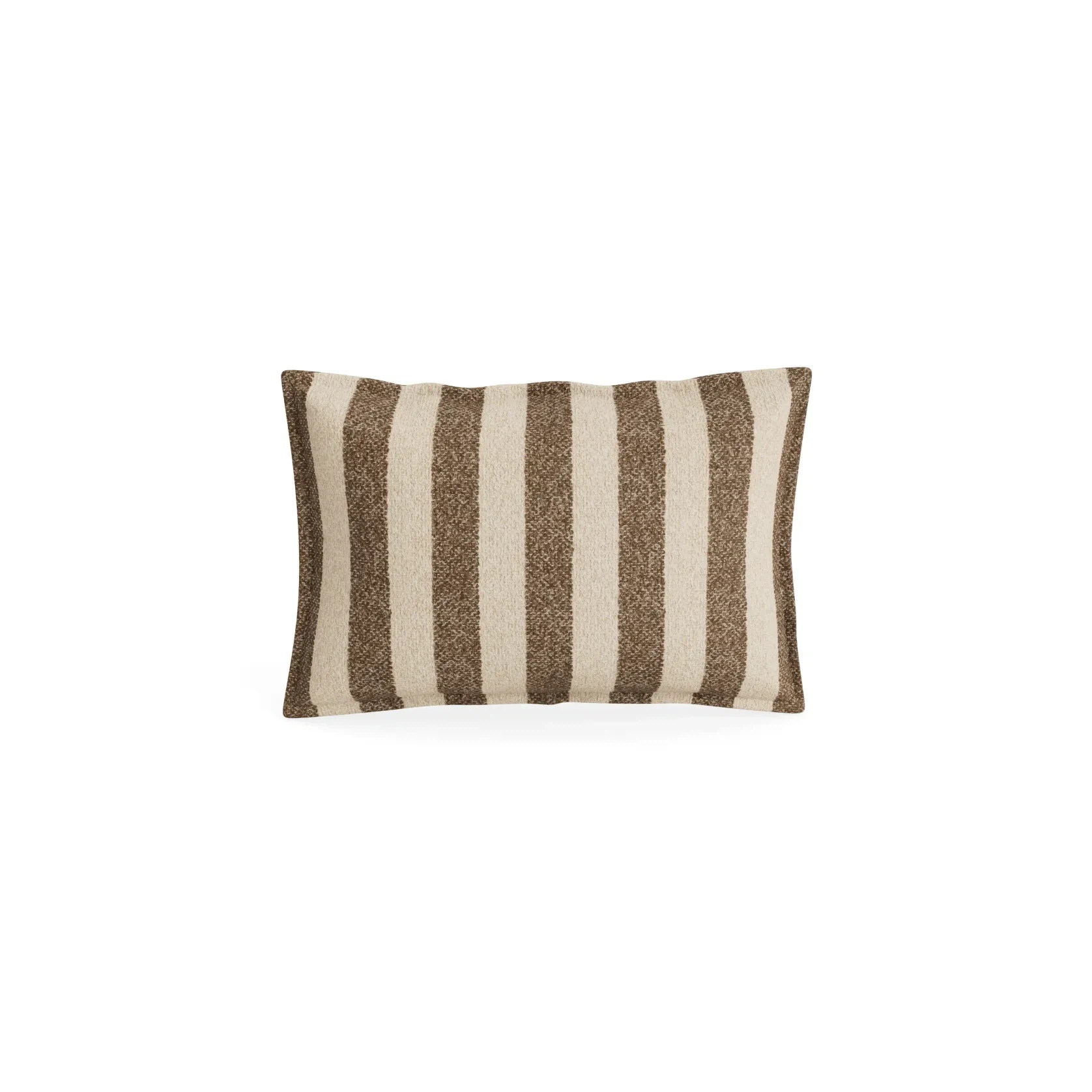 Hem Cushion 40cm x 60cm - Marnie Stripe Coconut gallery detail image