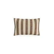 Hem Cushion 40cm x 60cm - Marnie Stripe Coconut gallery detail image