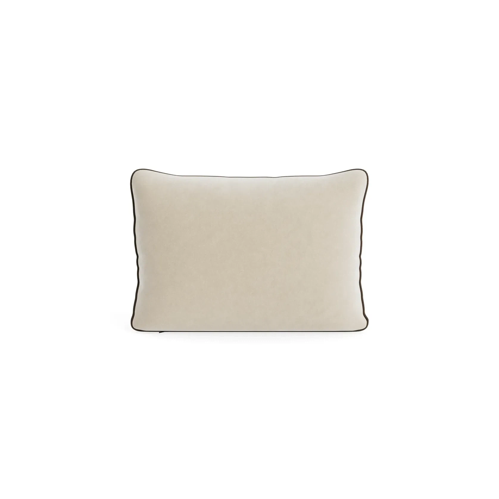 Border Cushion 40cm x 60cm - Eden Ecru / Eden Java gallery detail image
