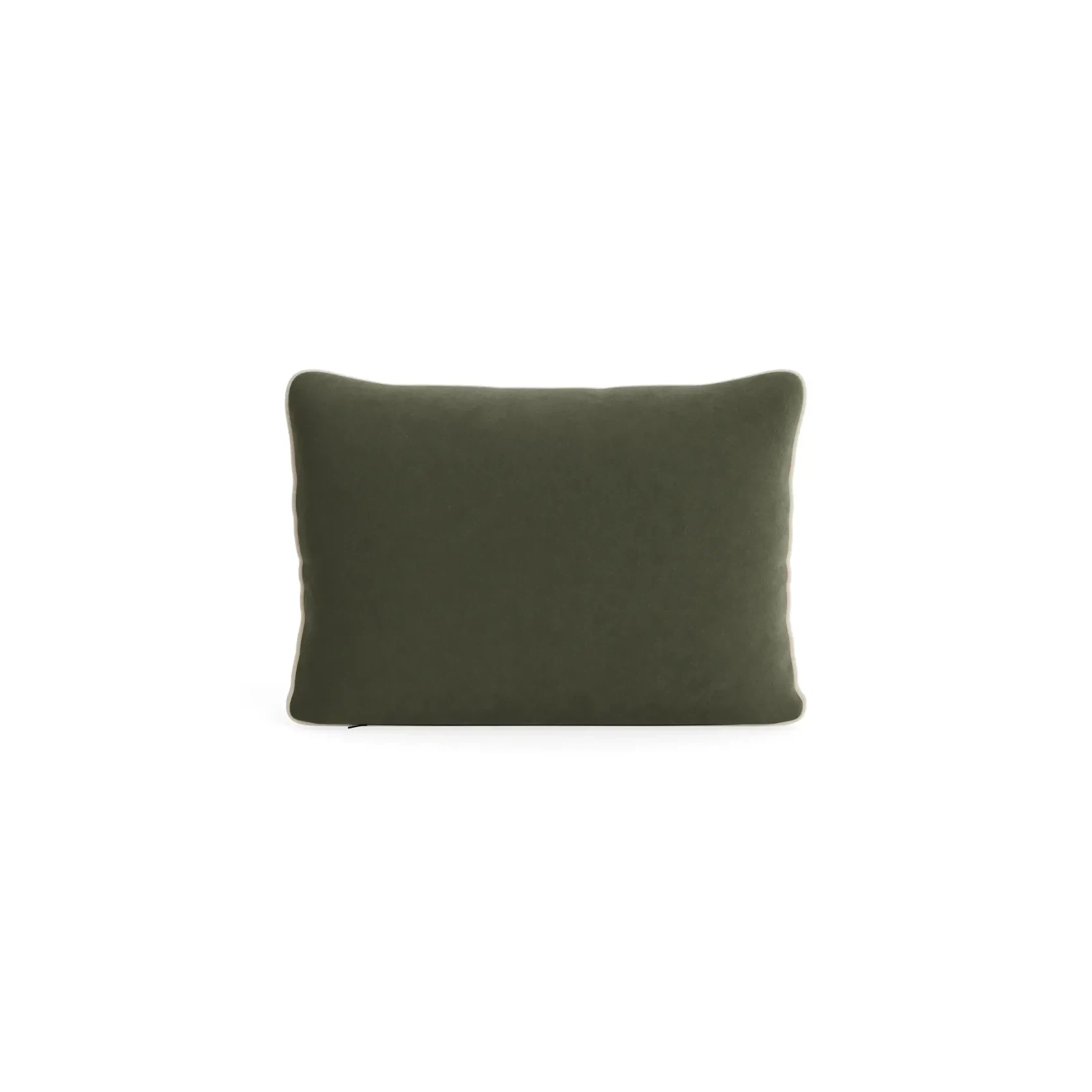 Border Cushion 40cm x 60cm - Eden Leaf / Eden Ecru gallery detail image