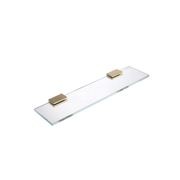 Versa Glass Rectangle Shelf 400mm gallery detail image