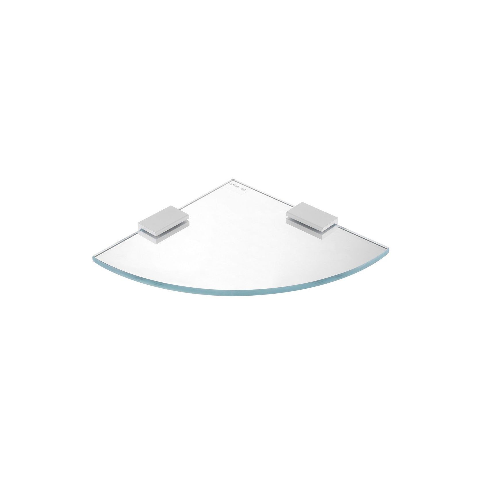 Versa Glass Round Shelf 220mm gallery detail image