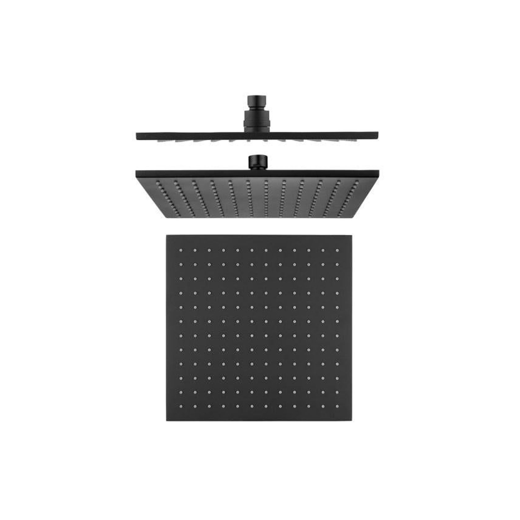 SQUARE RAIN HEADS RANGE - 5 COLOURS - 3 SIZES gallery detail image