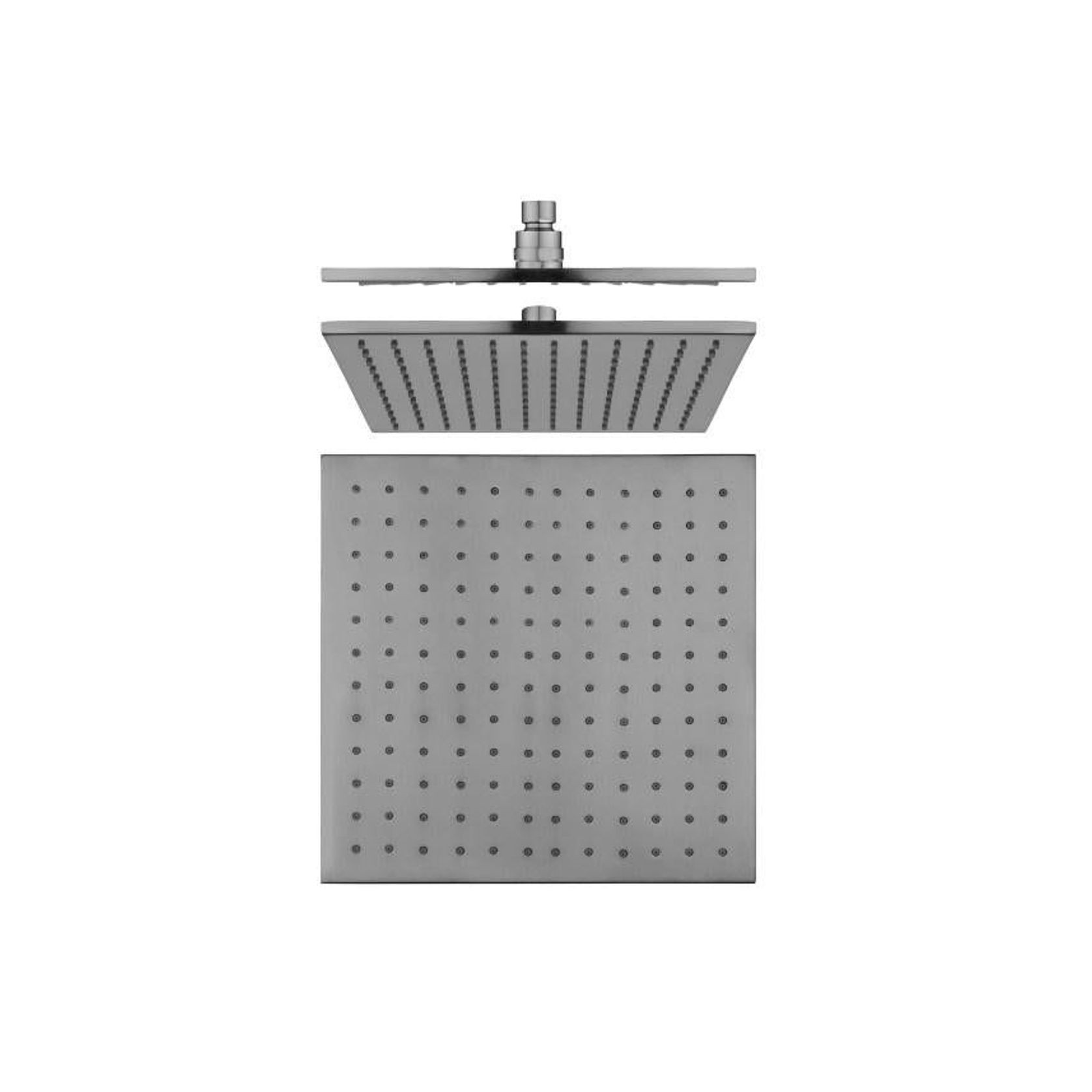 SQUARE RAIN HEADS RANGE - 5 COLOURS - 3 SIZES gallery detail image