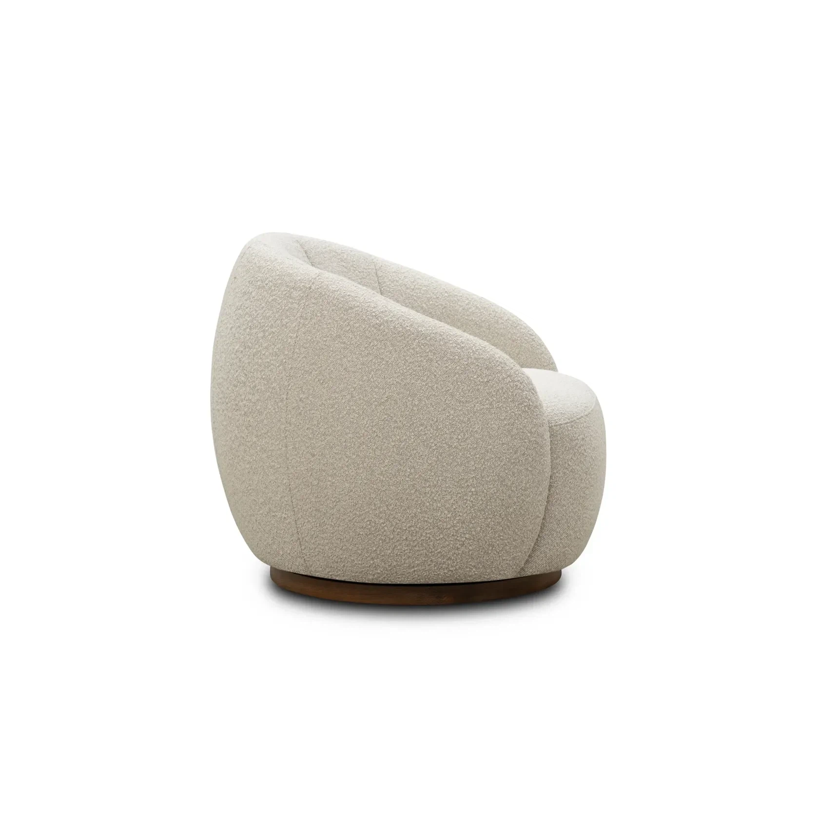 Lark Swivel Armchair - Copenhagen Grey gallery detail image