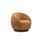 Lark Swivel Armchair - Opal Ochre gallery detail image