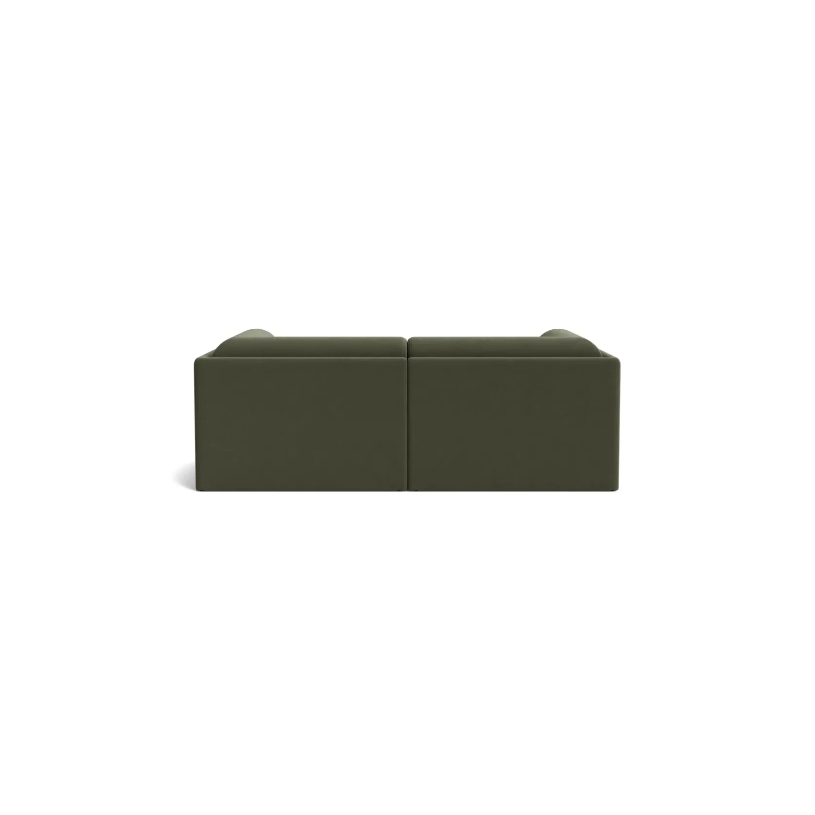 Addy 3 Seater Chaise Sofa - Eden Leaf gallery detail image