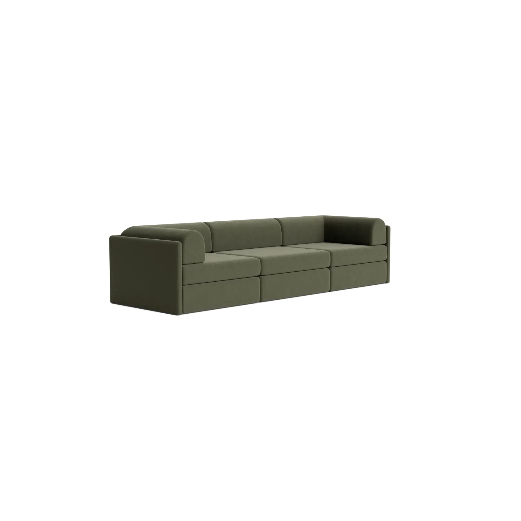 Addy 4 Seater Sofa - Eden Leaf gallery detail image