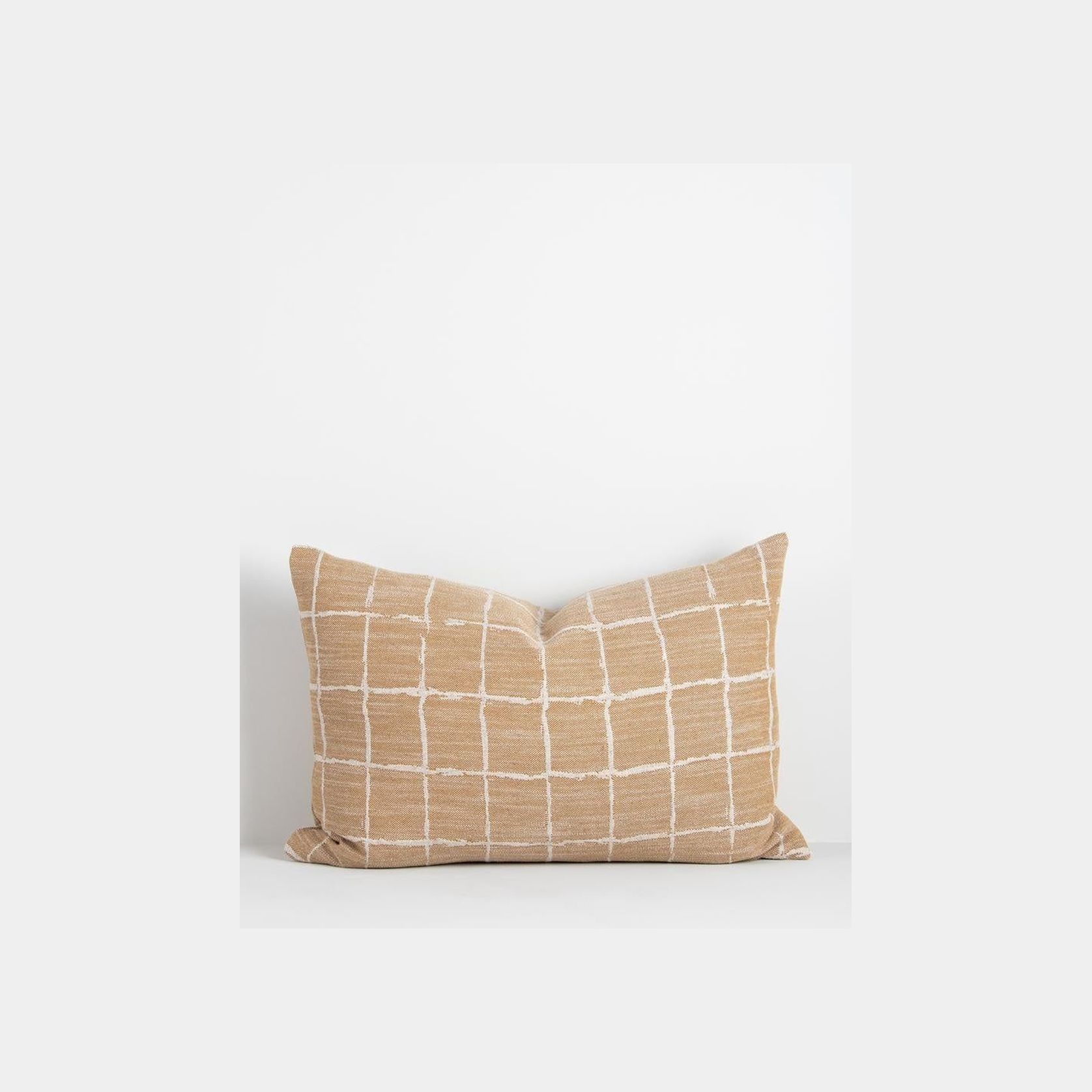 Baya Johnson Lumbar Cushion - Ochre gallery detail image