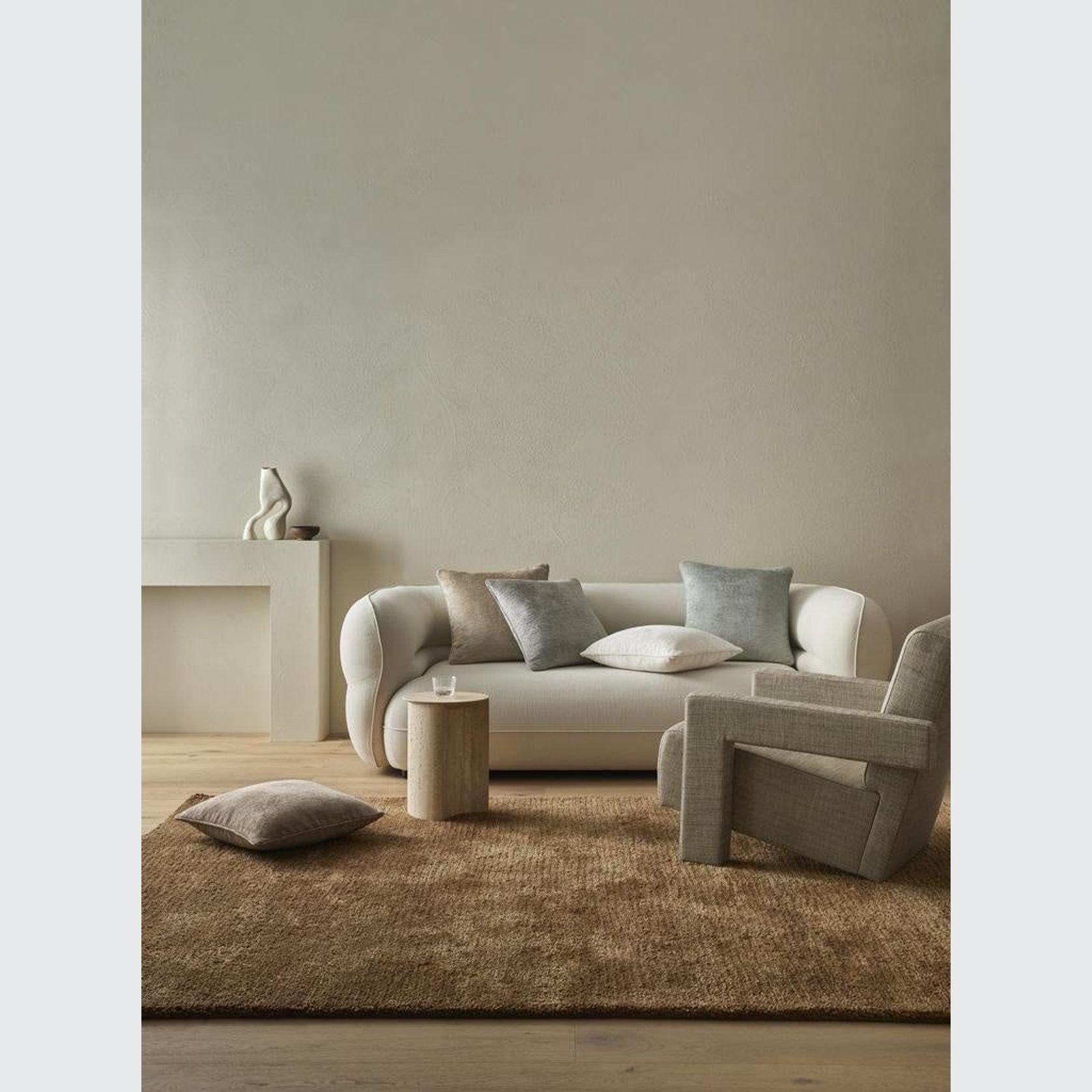 Weave Home Tempo Cushion - Chateau | 50 x 50cm gallery detail image