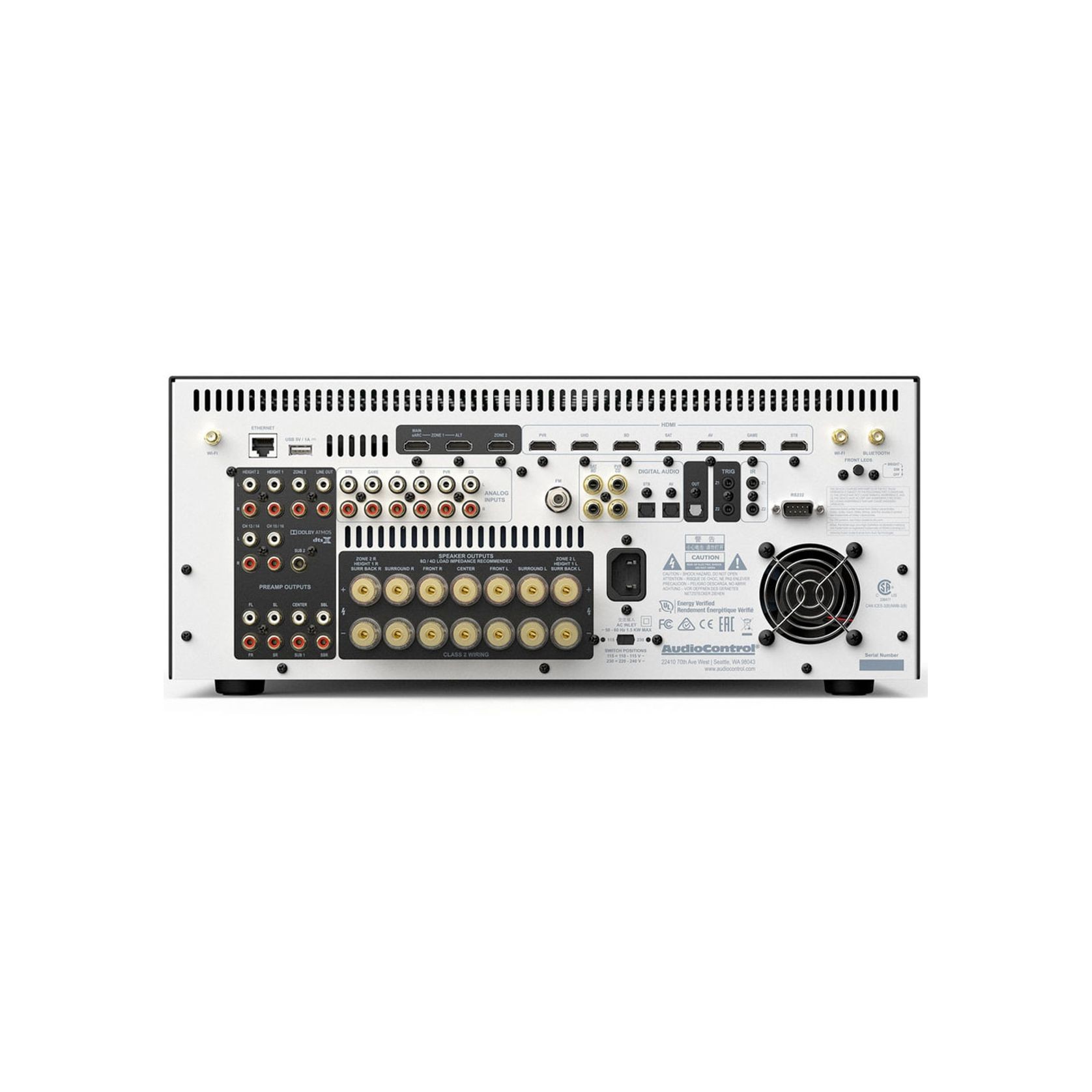 AudioControl Concert XR-6S 9.1.6 AV Receiver 8K gallery detail image