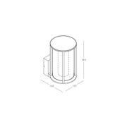 Phanos IP54 Lantern Wall gallery detail image