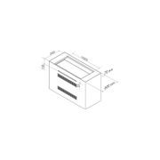 Artusi 104cm 4 Burner Built-In Gas BBQ - Black gallery detail image