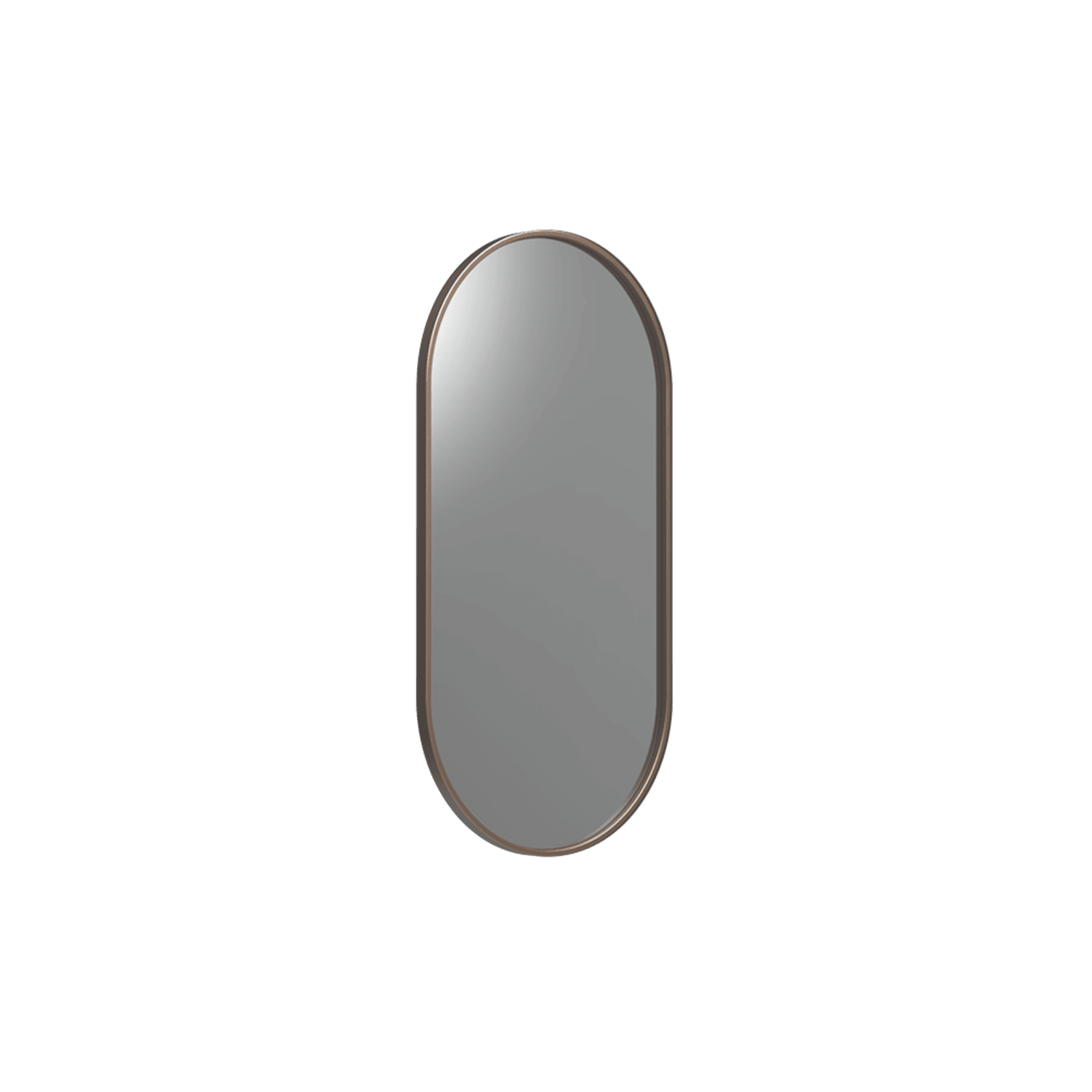 Frame XL 600 Pill Mirror Aged Brass gallery detail image