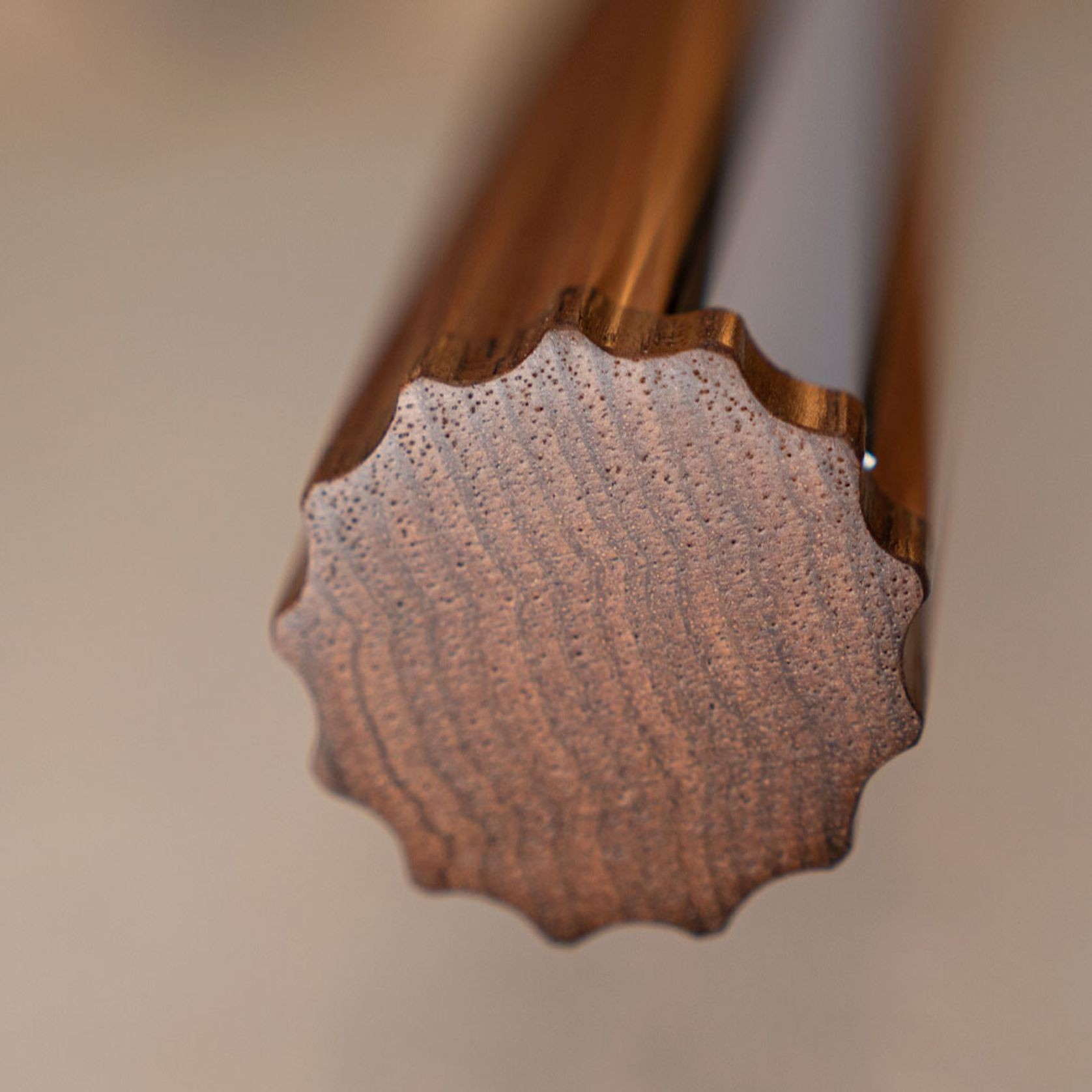 Fluted Roller Pendant | Spotted Gum gallery detail image