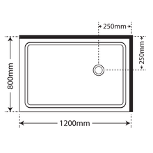 Premier Frameless 2 Sided Sliding Door Shower 1200×800 gallery detail image