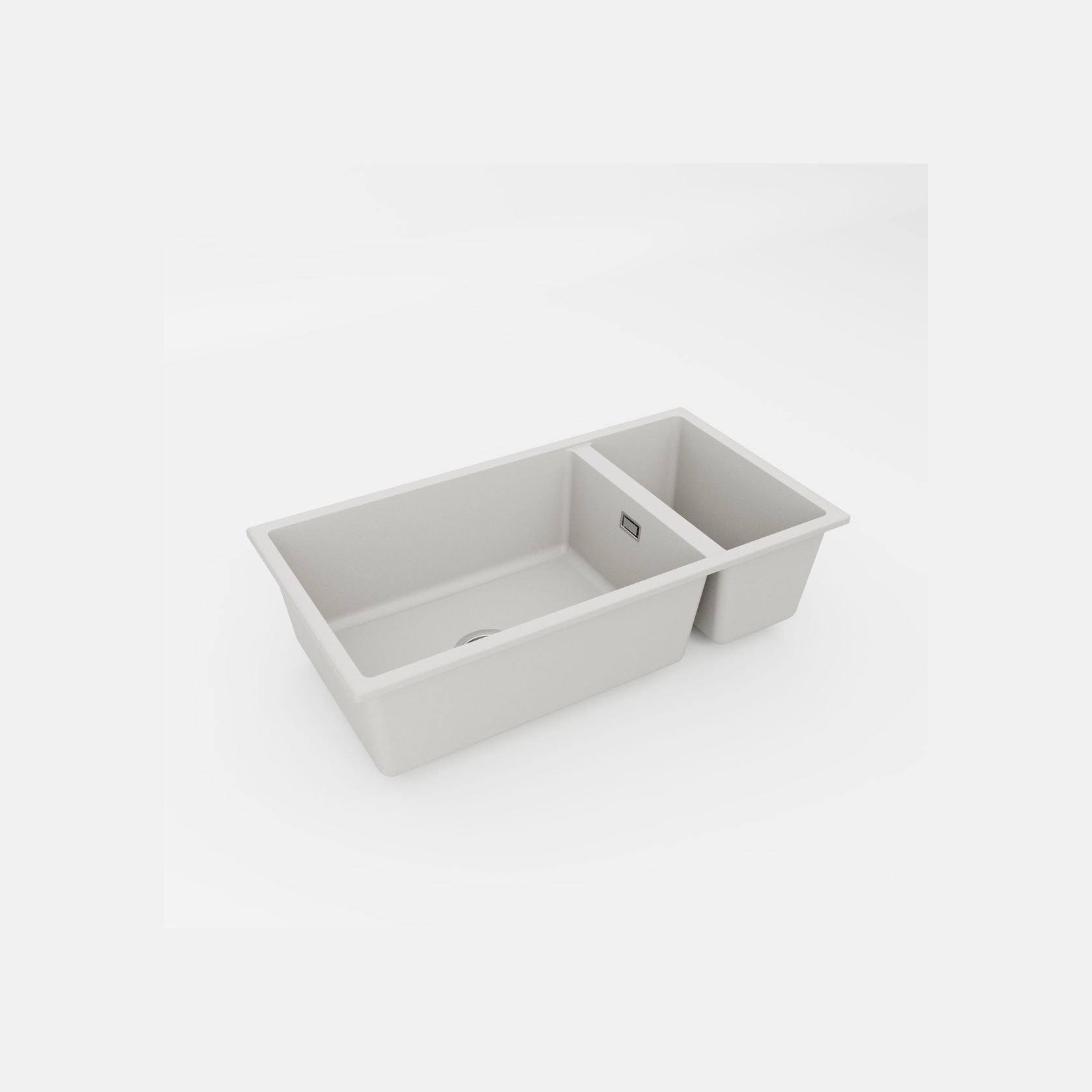 Aura 750 (550+200) Double Bowl Granite Sink gallery detail image