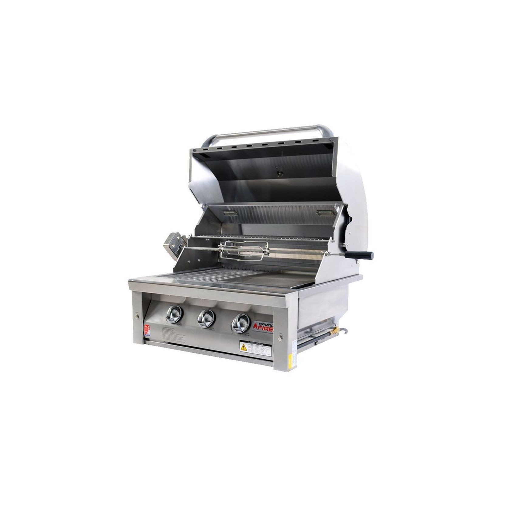 Grandfire Deluxe 30" Gas BBQ Head Unit | For In-Build gallery detail image