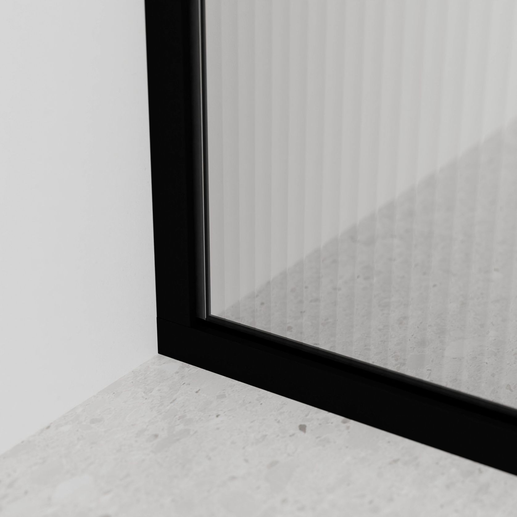 Code Pillar Shower Screen Glass Range | 1200MM gallery detail image