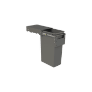 Hideaway Compact Bin 1 x 40L Bucket | Door Pull gallery detail image