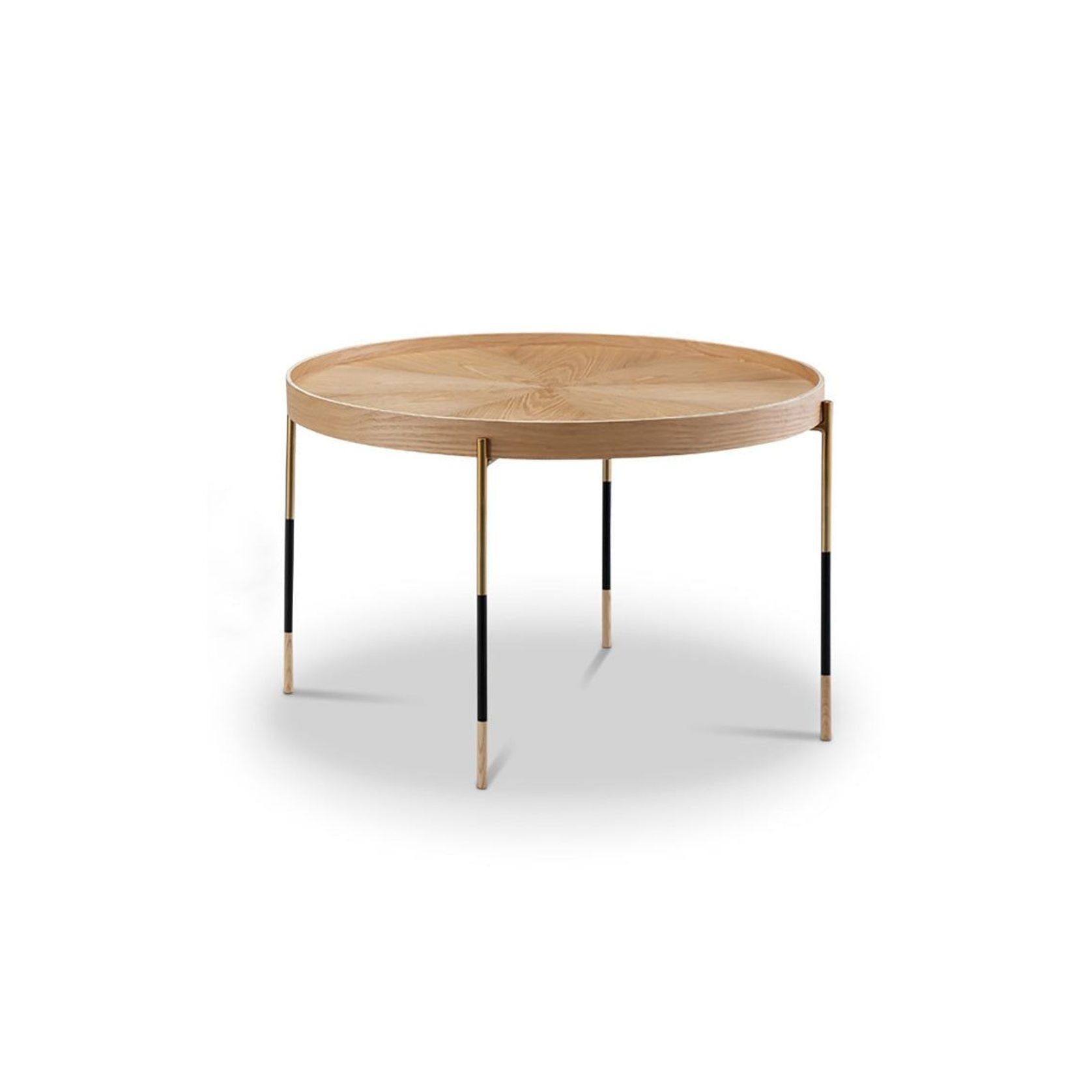 DELTA Round Coffee Table 65cm - Ash gallery detail image