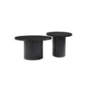 KENZI Coffee Table 80cm - Black gallery detail image