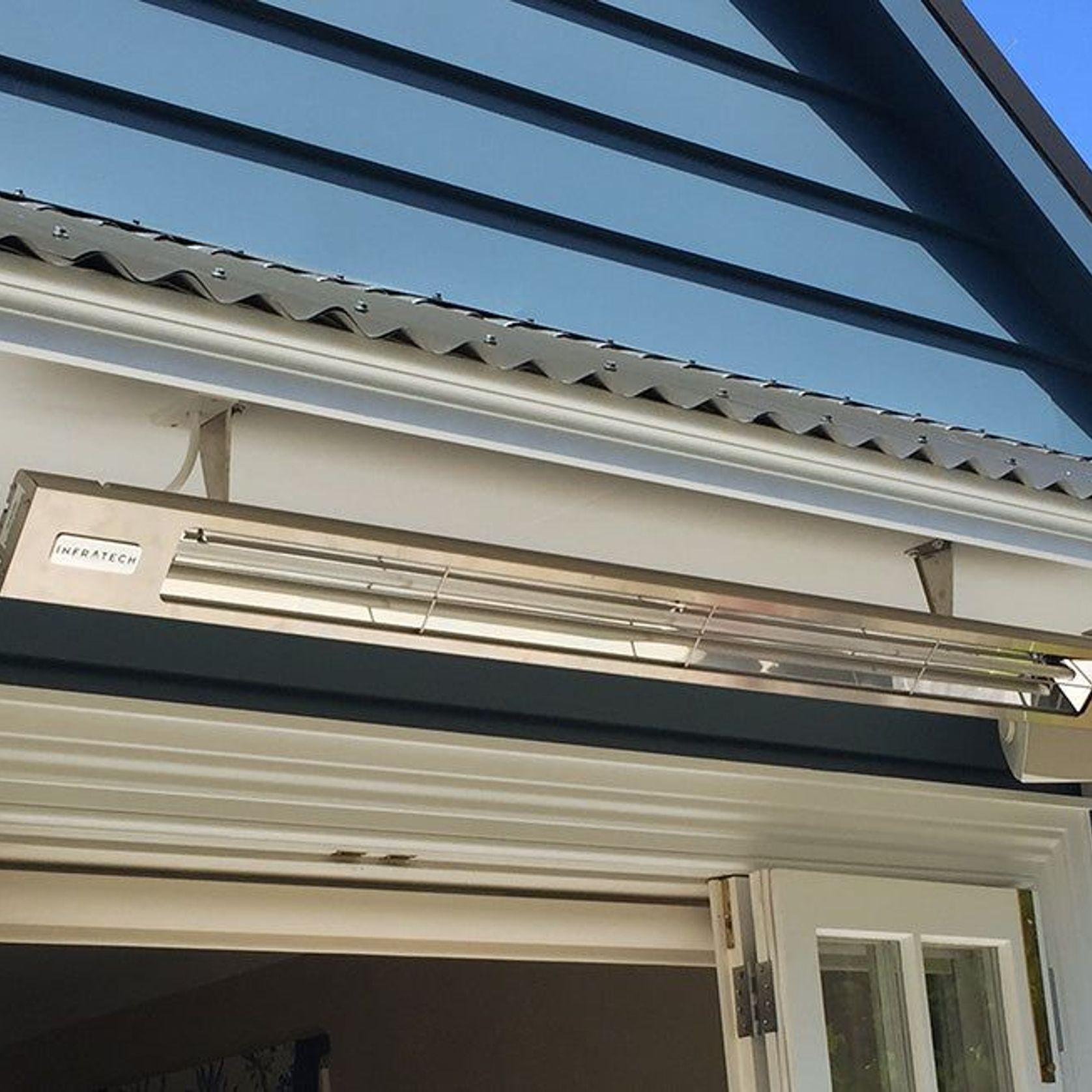 Infratech SL24 2.4kW Heater Brushed Stainless gallery detail image