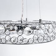 Chateau | Crystal Pendant Light - Chrome gallery detail image