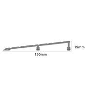 Kilargo IS4077 Threshold Ramp 19mmx150mmx3500mm Clear Anodized IS4077-3500CA gallery detail image